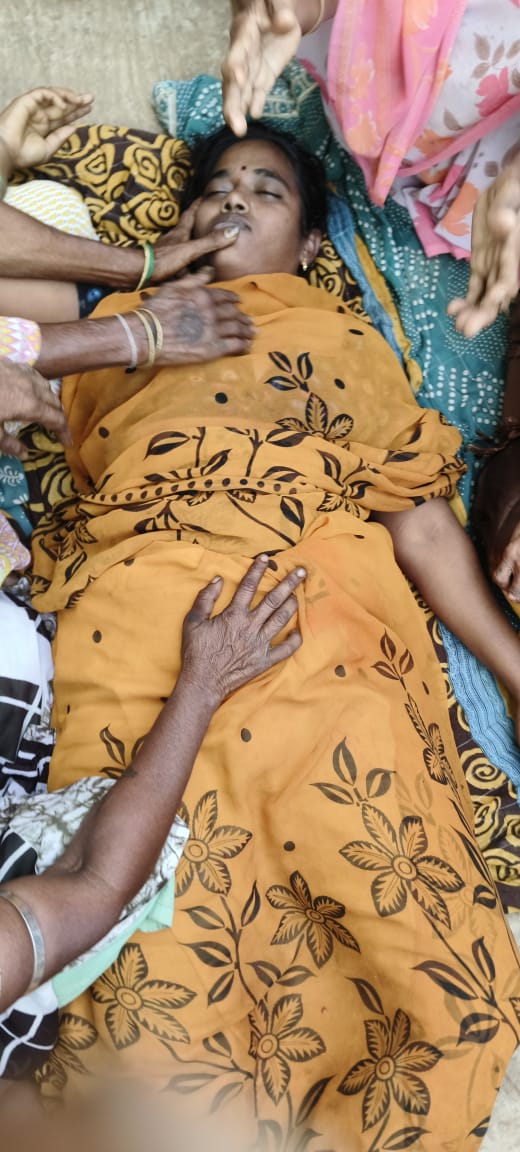 అనుమానస్పదంగా మహిళ మృతి అనుమానస్పదంగా మహిళ మృతి