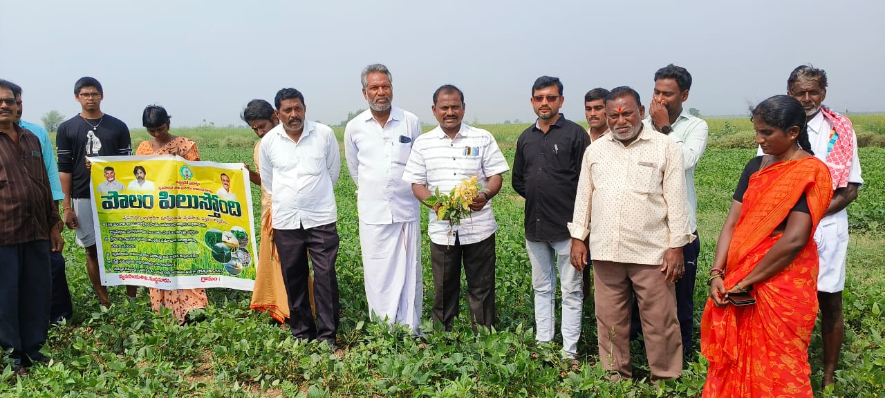 పెనికలపాడు గ్రామంలో పొలము పిలుస్తోంది కార్యక్రమం