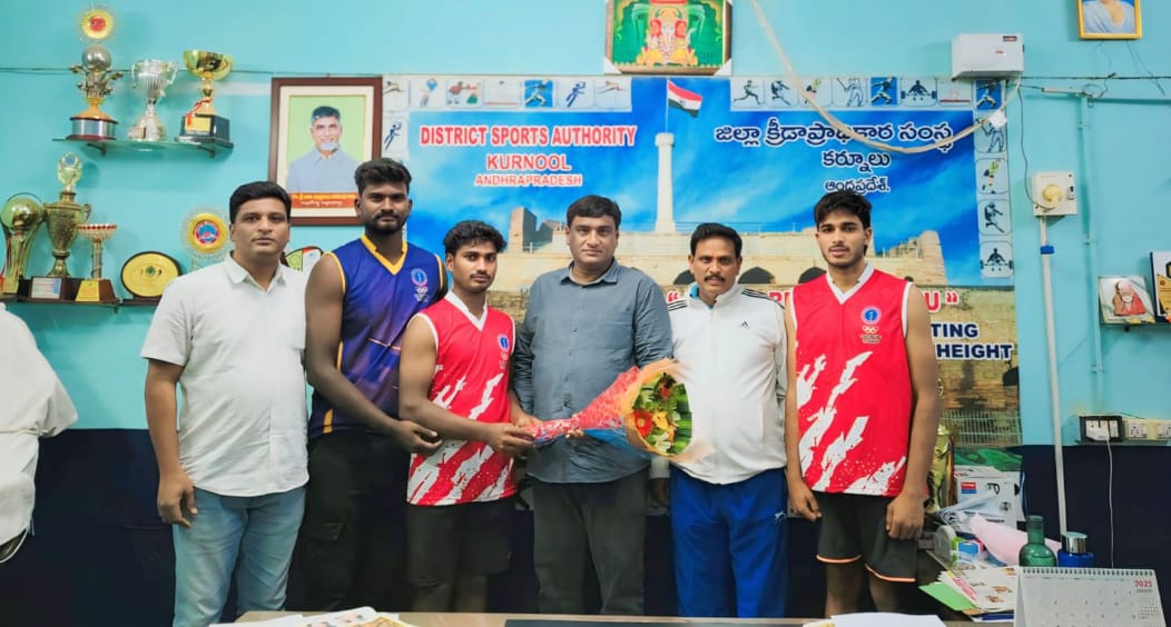 జాతీయ క్రీడలకు జిల్లా క్రీడాకారులు జాతీయ క్రీడలకు జిల్లా క్రీడాకారులు