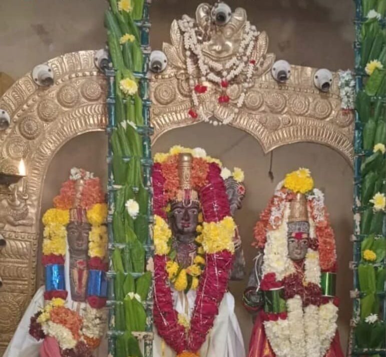 రాంపల్లిలో ఘనంగా శ్రీరాముని కళ్యాణ మహోత్సవం రాంపల్లిలో ఘనంగా శ్రీరాముని కళ్యాణ మహోత్సవం