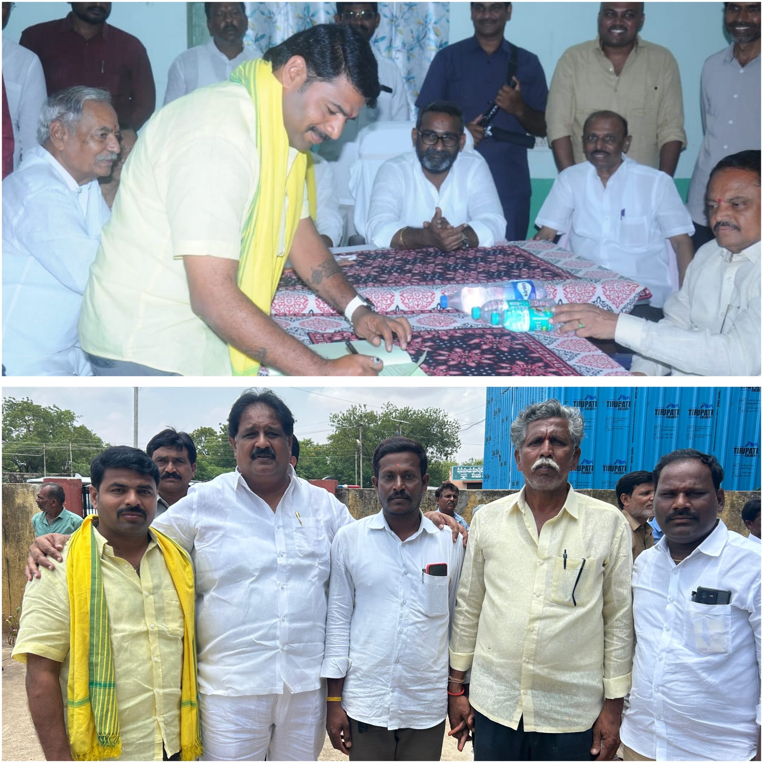 పత్తికొండ మార్కెట్ యార్డ్ డైరెక్టర్ గా రంగ శాలివాహన్