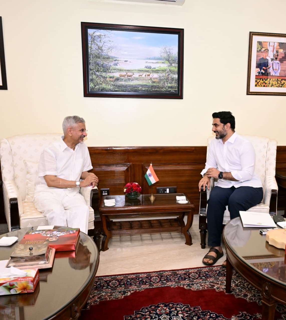 ఏపీ సాంకేతిక అభివృద్ధికి సహకరించండి: నారా లోకేష్ ఏపీ సాంకేతిక అభివృద్ధికి సహకరించండి: నారా లోకేష్
