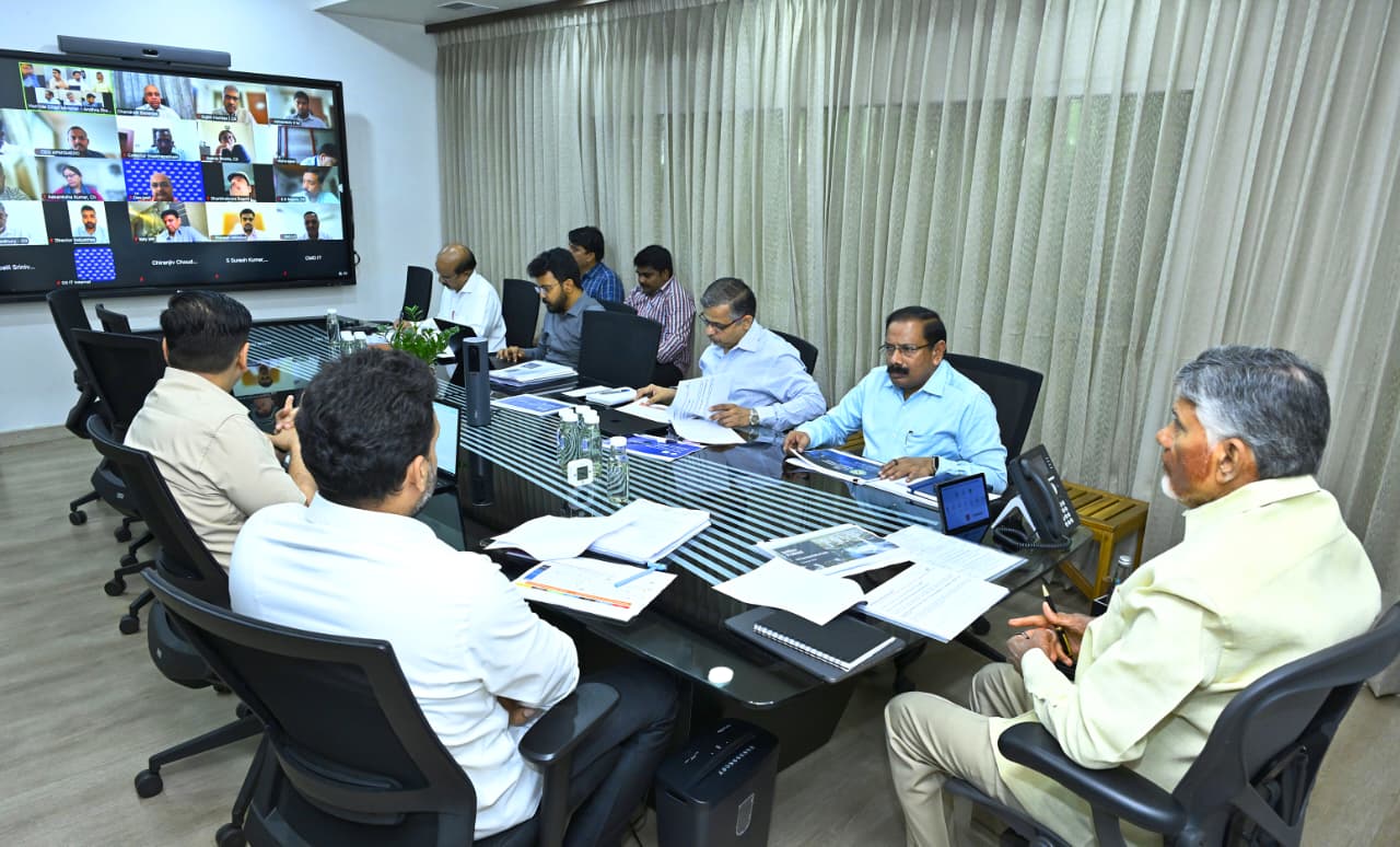 సీఐఐ భాగస్వామ్య సదస్సు పై ముఖ్యమంత్రి సమీక్ష సీఐఐ భాగస్వామ్య సదస్సు పై ముఖ్యమంత్రి సమీక్ష