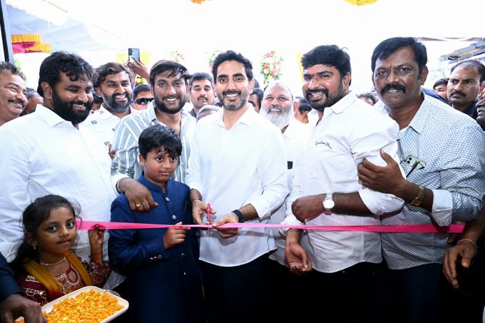 మటన్ హౌస్ ను మంత్రి నారాలోకేష్