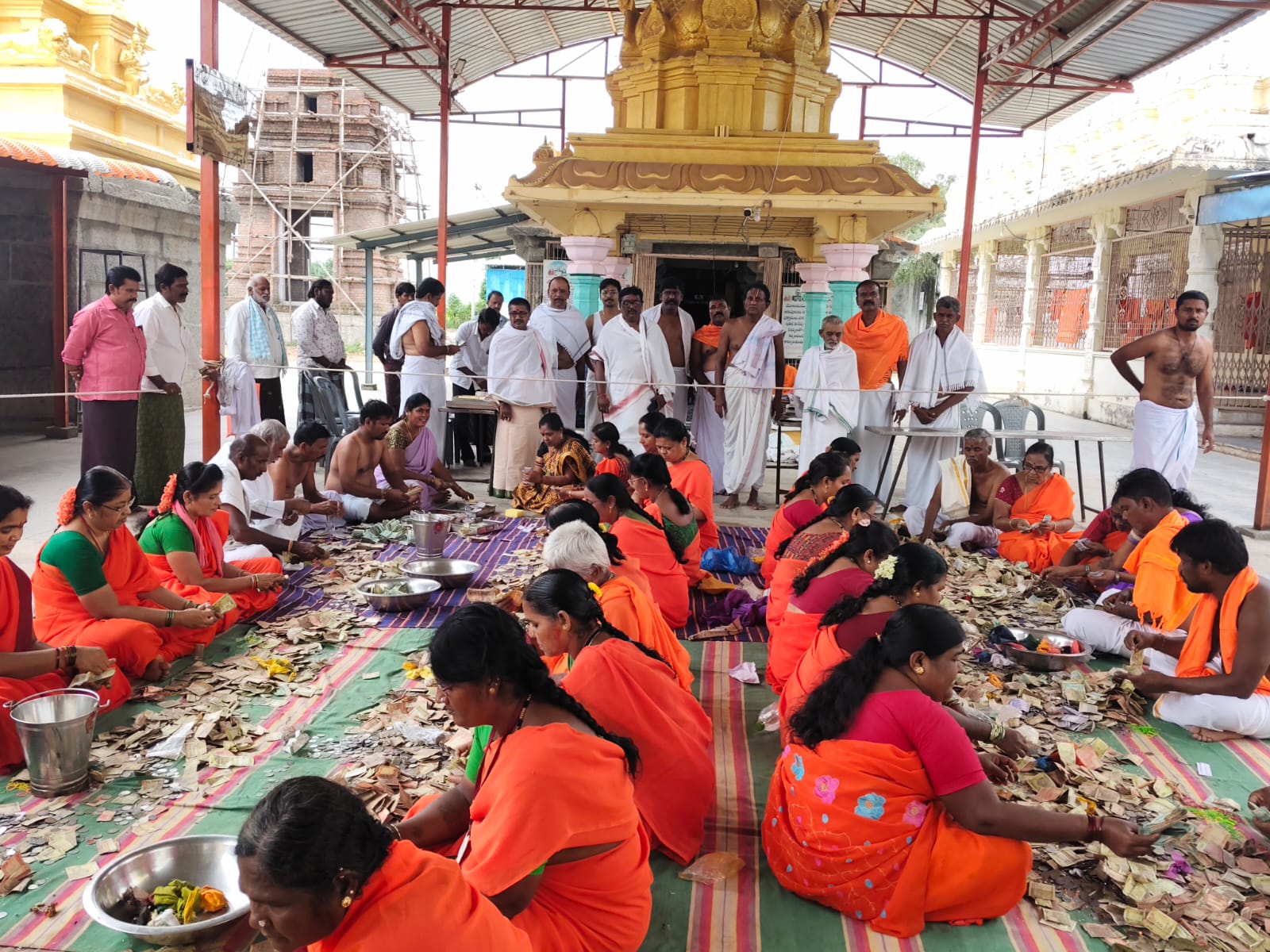 పెరవలి రంగనాథ స్వామి హుండీ లెక్కింపు పెరవలి రంగనాథ స్వామి హుండీ లెక్కింపు