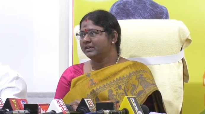 వైయస్ జగన్ మోహన్ రెడ్డి పై తీవ్ర వ్యాఖ్యలు చేసిన కర్నూలు జిల్లా టిడిపి అధ్యక్షురాలు