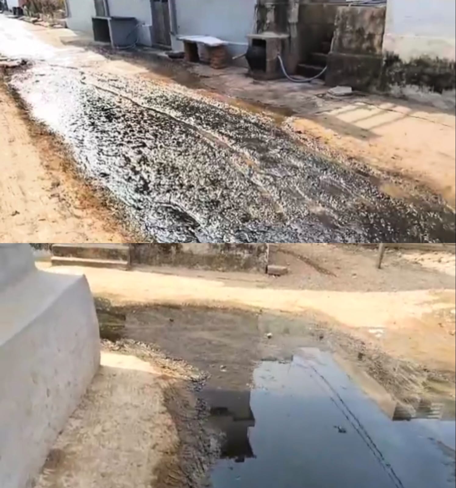 బోయరేవుల గ్రామంలో మురుగునీరు, దోమలతో ప్రజలు ఇక్కట్లు