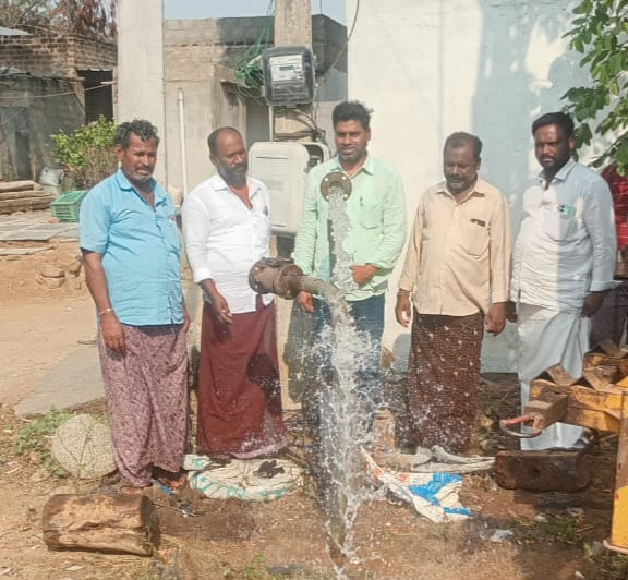 తాగునీటి సంక్షోభాన్ని పరిష్కరించిన అధికారులు